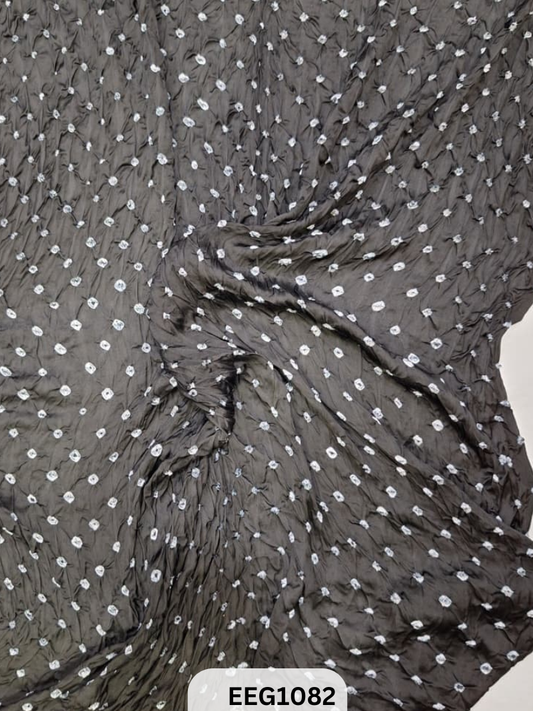 MODAL AJRAKH BANDHEJ RUNNING FABRIC-1 MTR