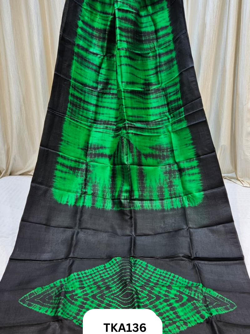 Pure Bishnupuri Silk - Shibori work saree