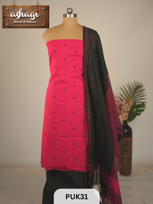 SOUTH COTTON SALWAR SUIT - 3PCS