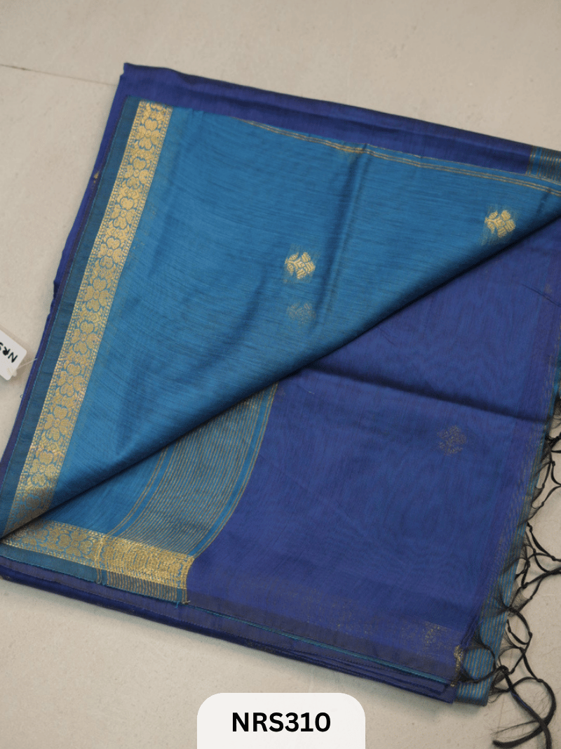 CHANDERI INSPIRED MAHESWARI SAREE
