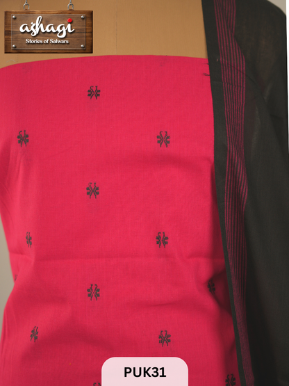 SOUTH COTTON SALWAR SUIT - 3PCS