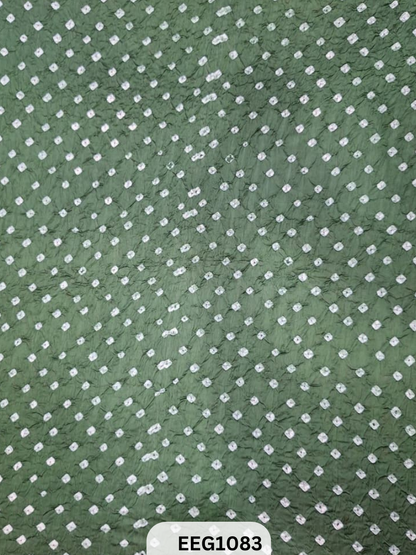 MODAL AJRAKH BANDHEJ RUNNING FABRIC-1 MTR