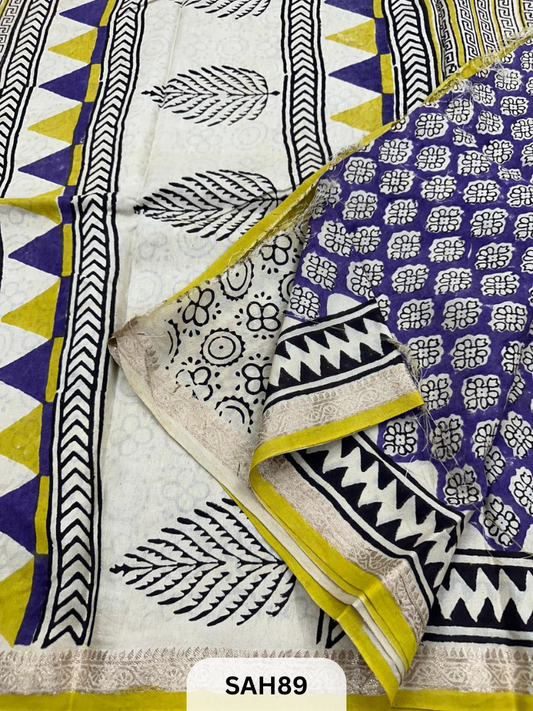 DOLA SILK NAKSHI BORDER SAREE