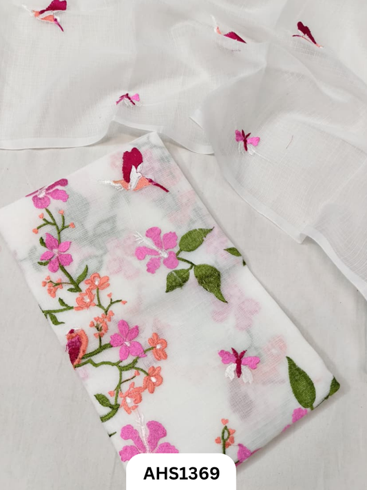 Embroidery Work Dress Material Top & Duppatta