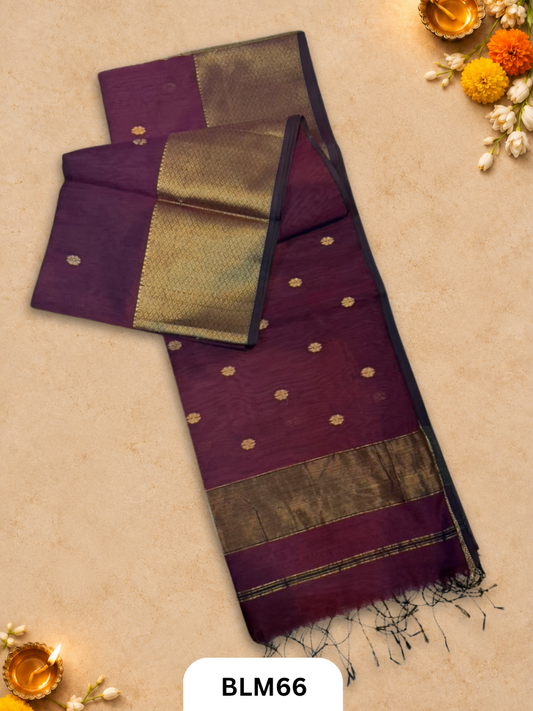 Big & Small Border Butidaar Saree