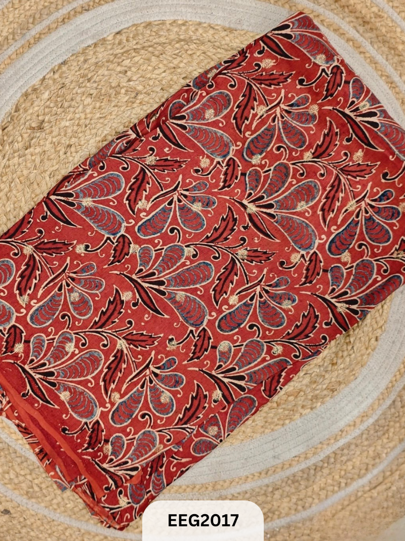 DOLA SILK AJRAKH FABRIC-1MTR