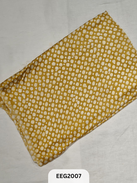 MODAL SILK WITH AJRAKH BATIK HANDBLOCK PRINT - 1MTR