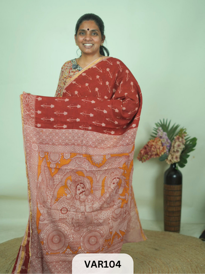 KALAMKARI KOTA SAREE