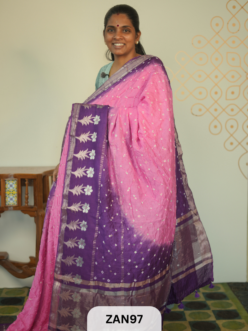 BANARASI BANDHINI TIE AND DYE