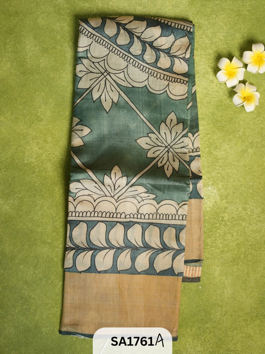 Pure Tussar Silk Saree