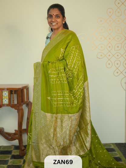 BANARASI BANDHINI SAREE