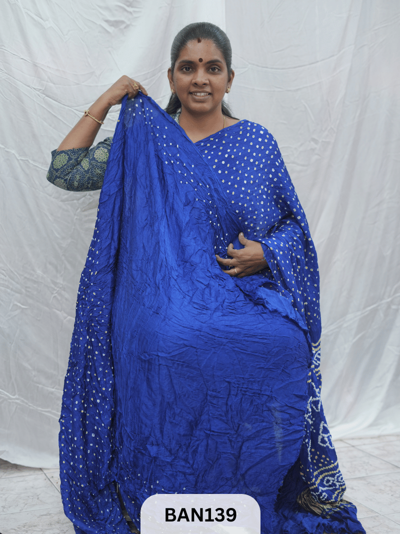 100% VEGAN SILK WITH LAGDI PATTA SAREE