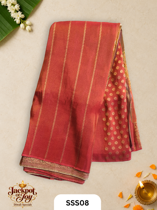 Banarasi Semi Muga Anti Zari