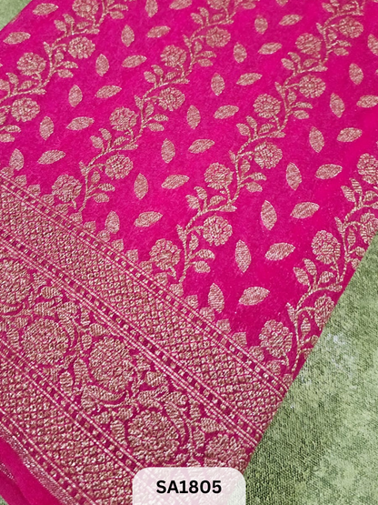 Banarasi  Khadi Chanderi Malmal