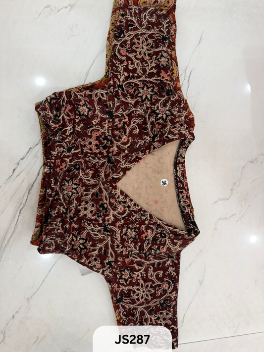 Kalamkari Stitched Blouse - 36 Size