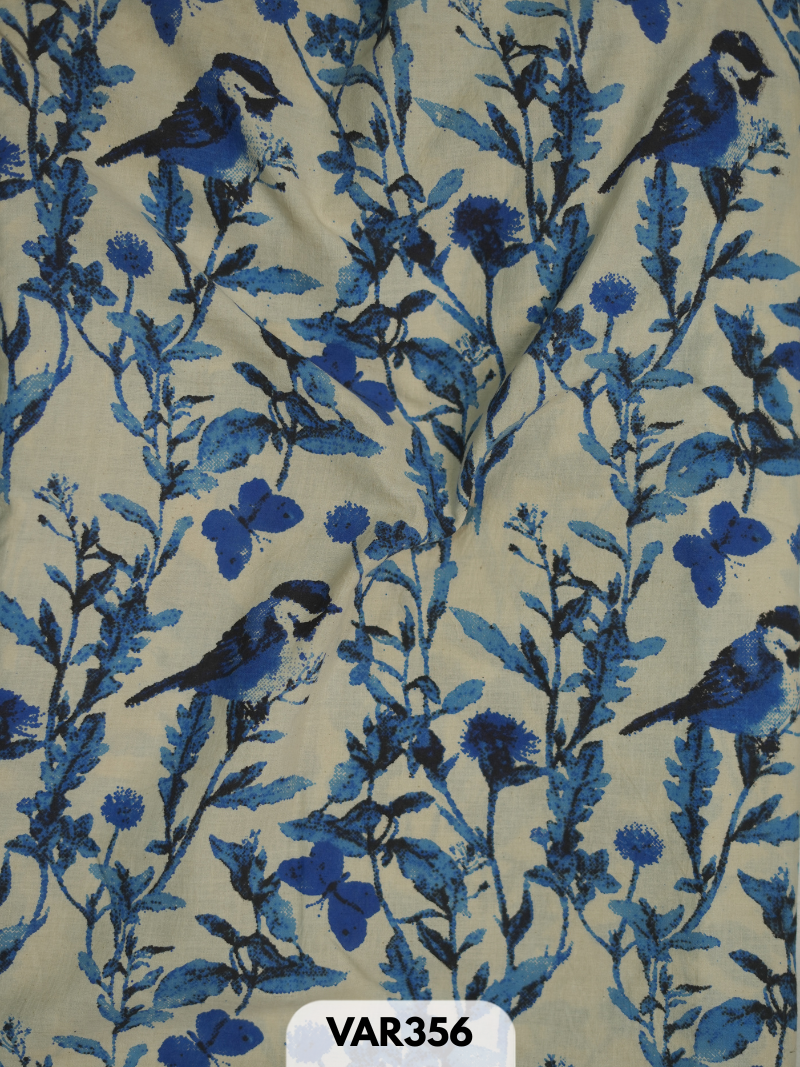 KALAMKARI FABRIC - 1 MTR
