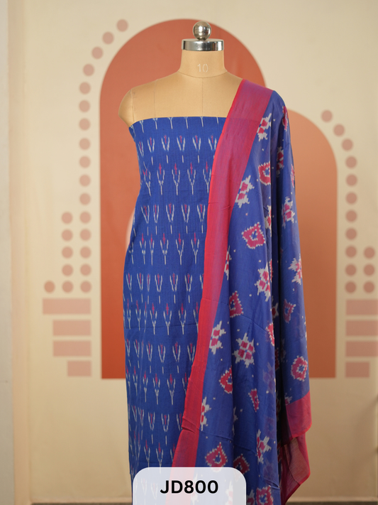 IKKAT POCHAMPALLY HANDLOOM SALWAR SUIT