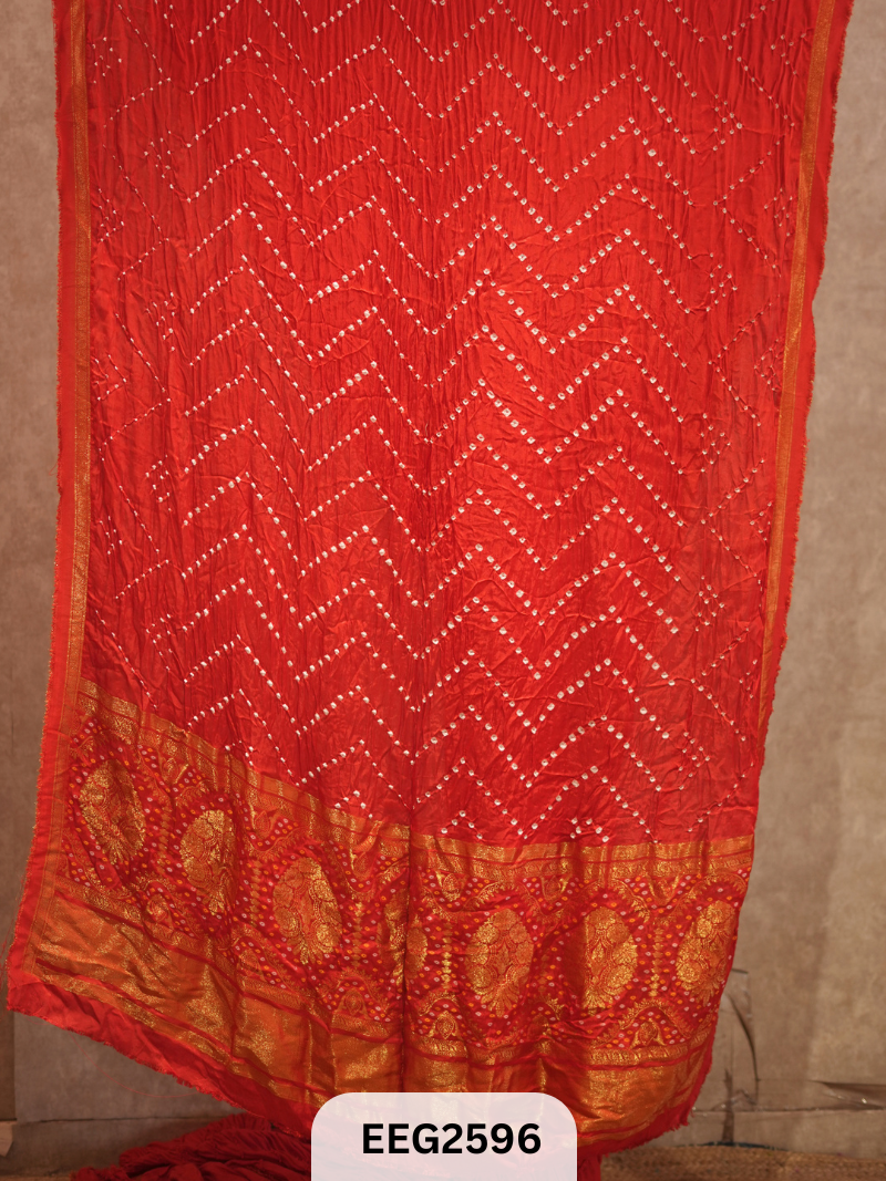 MODAL FUSIOIN SAREE WITH DOLA BORDER - EXCLUSIVE