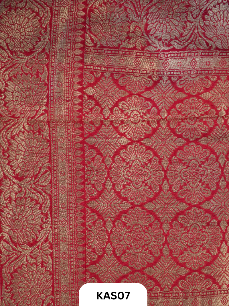 Semi Matka With Meenakari Work Saree
