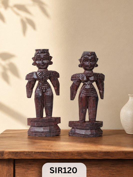 Marapachi Kalyana Bommai – Traditional Wooden Wedding Dolls