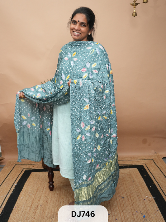 BANDHANI MULTI COLOUR DUPATTA