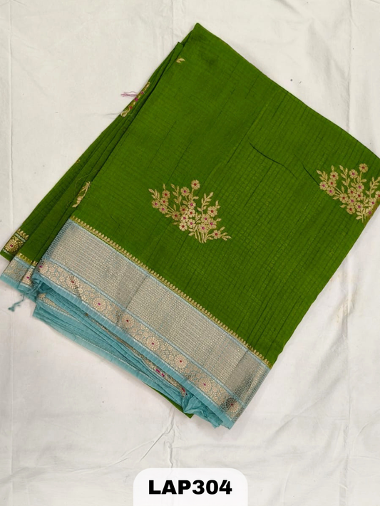 Banaras dupion raw silk saree