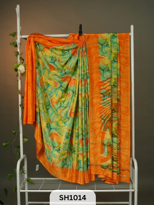 Magic Crape Saree