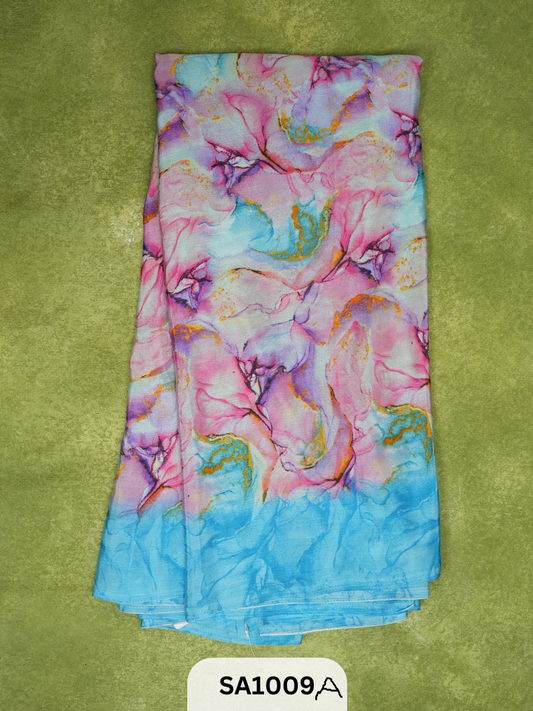 CREPE SILK WITHOUT BLOUSE