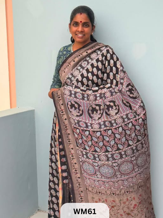MODAL WITH PAITHANI SAREE