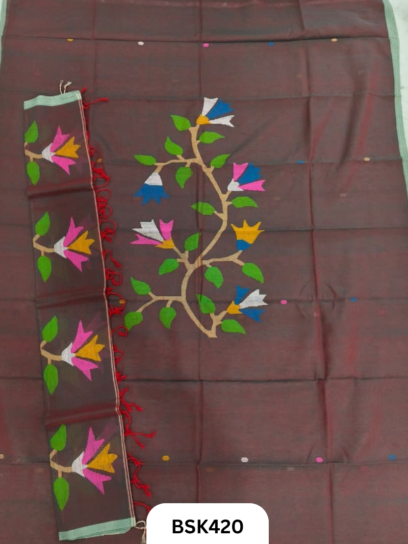 Pure Mul Cotton Jamdhani Salwar Suit