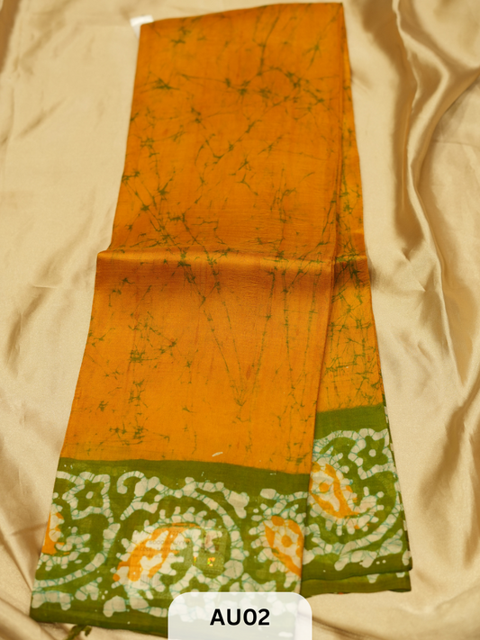 SOFT SILK BLEND TUSSAR | WITHOUT BLOUSE