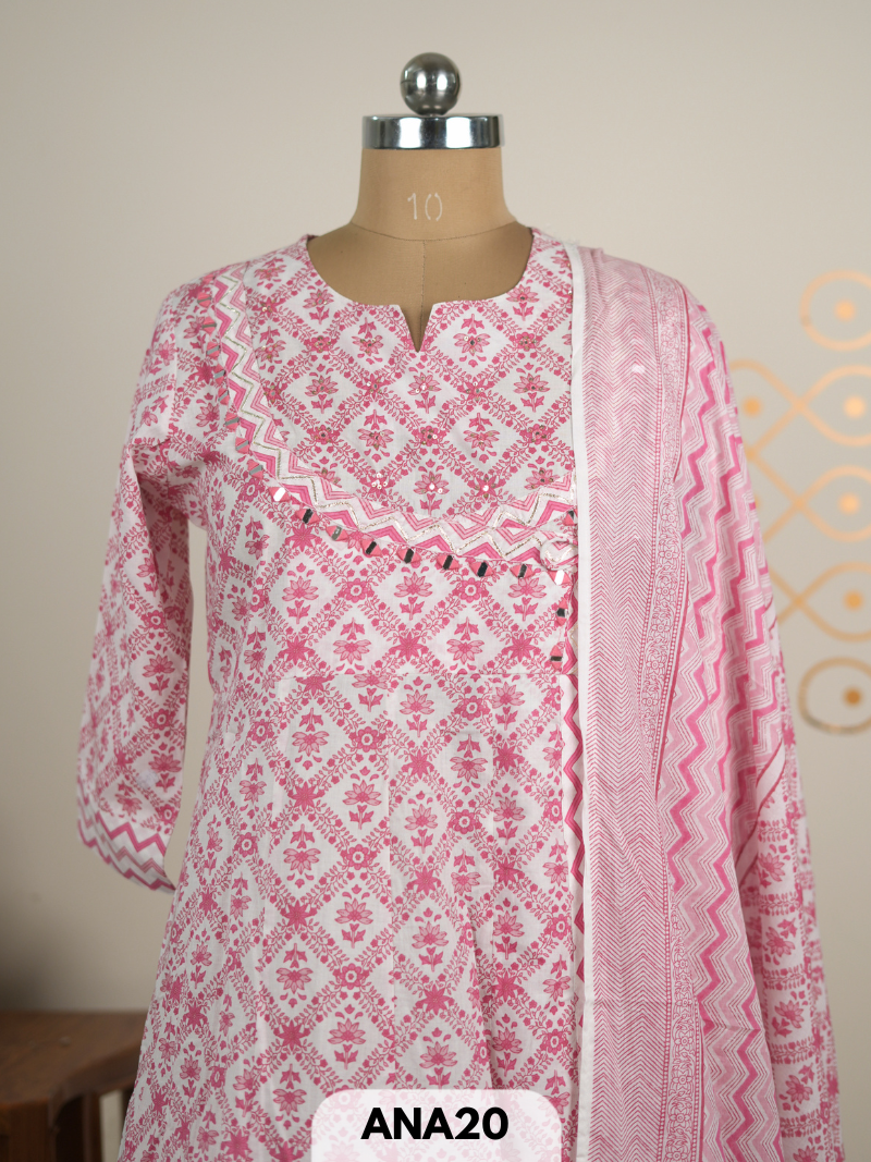MULCOTTON 3 PCS SALWAR SET