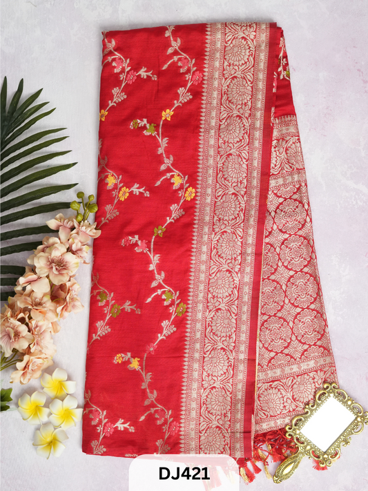 Semi Matka With Meenakari Weave