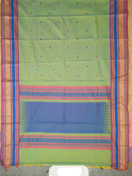 Chettinad Cotton Saree with Peacock Border Saree Story with Shanmuga Priya