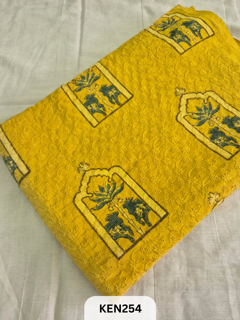 HAKOBA NATURAL HANDBLOCK PRINT-1 MTR