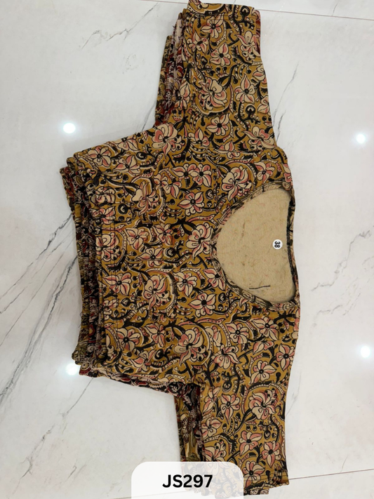 Kalamkari Stitched Blouse - 38 Size
