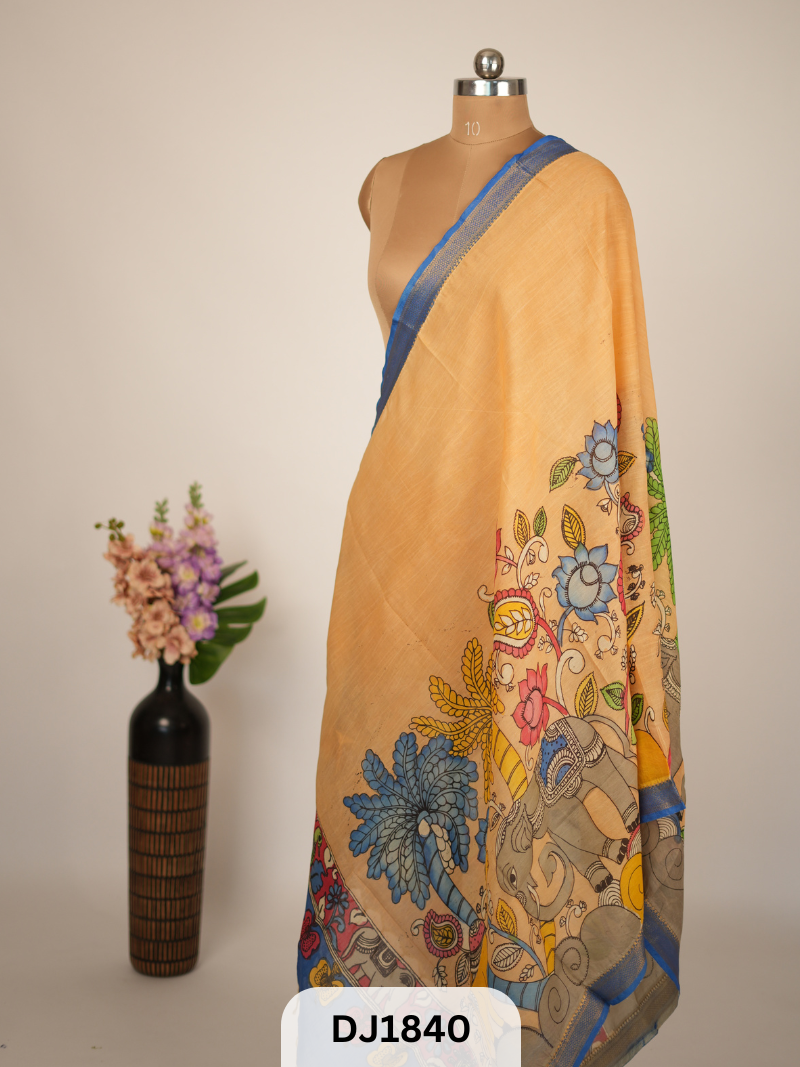 PENKALAMKARI DUPATTA | NIZAM BORDER