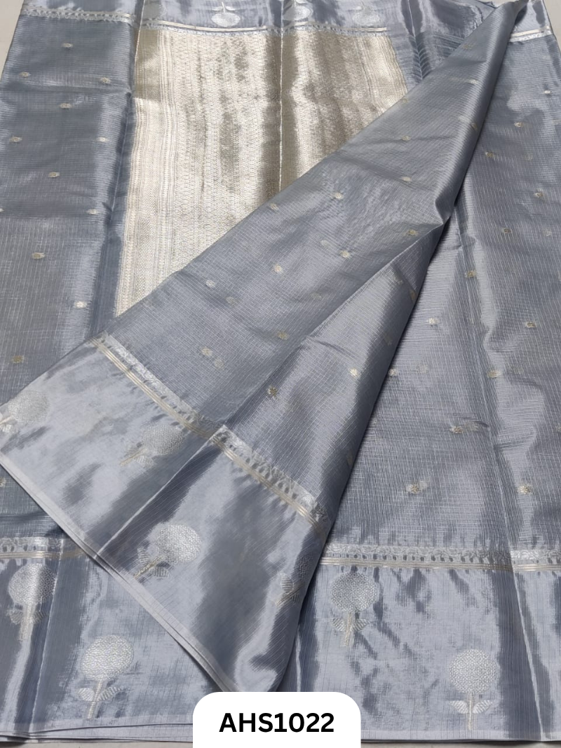 Kota Kataan Silk Weaving Saree With Blouse
