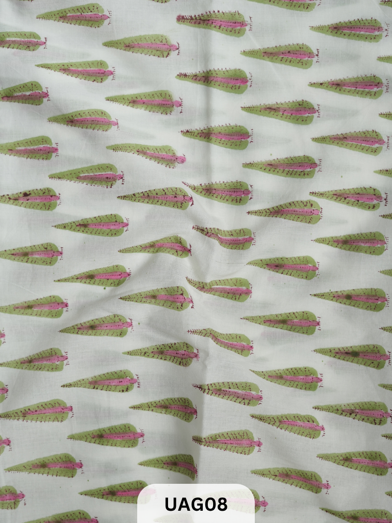 JAIPUR COTTON FABRIC - SCREEN PRINT 1 MTR