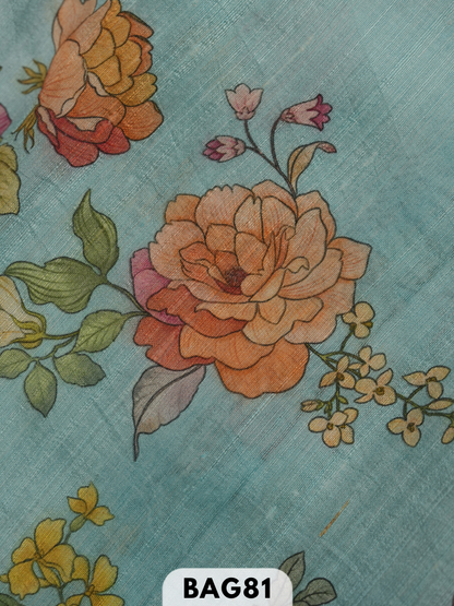 premium tussar fabric -1 mtr