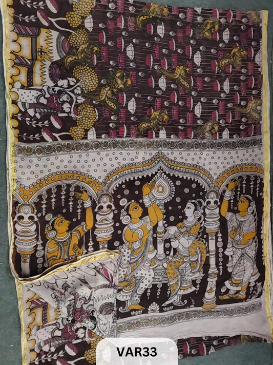 KALAMKARI KOTA SAREE