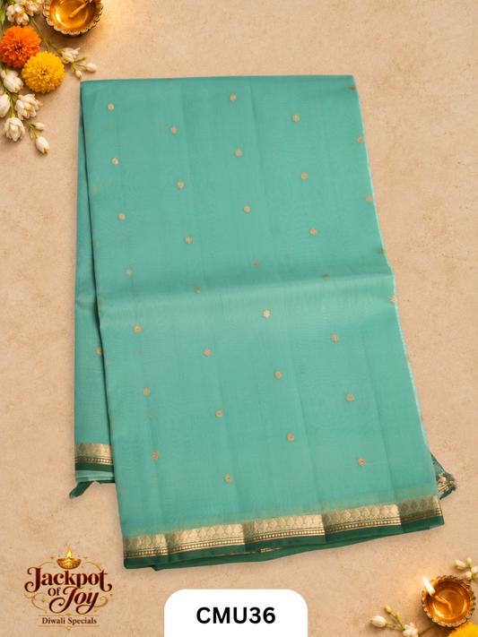 Banarasi Kora Organza Pure Handloom Saree