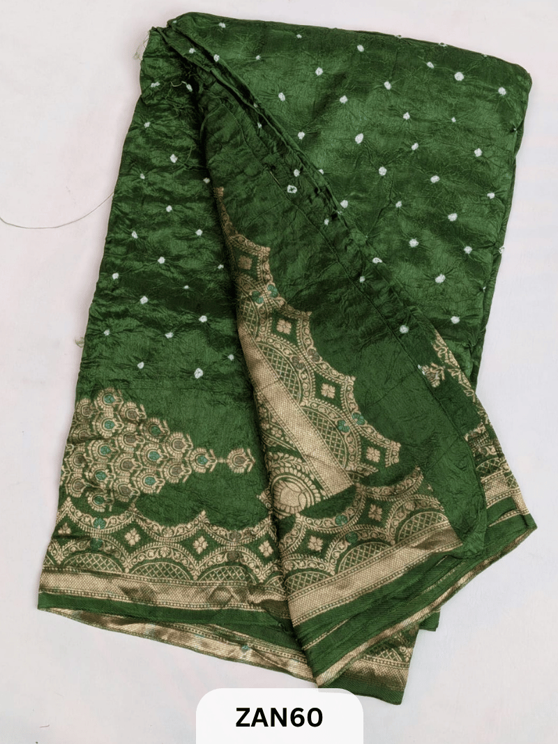 BANARASI WITH BANDHINI SAREE