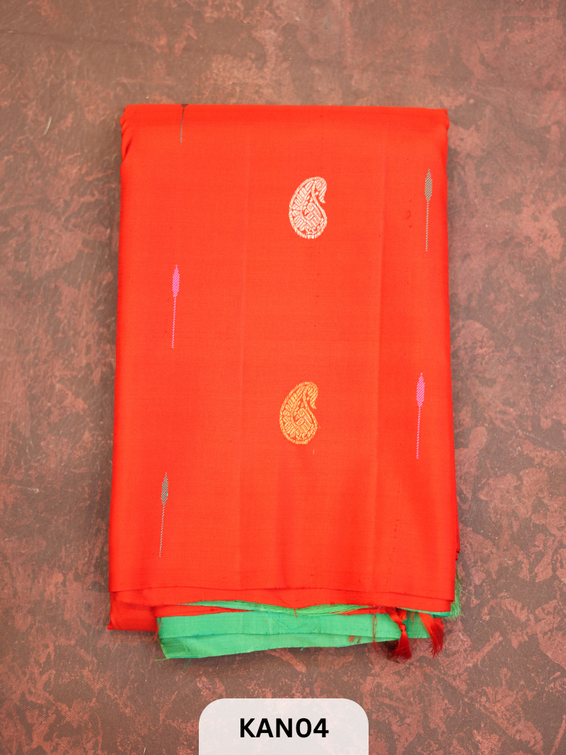 PURE KANCHIPURAM SILK WITHOUT BORDER