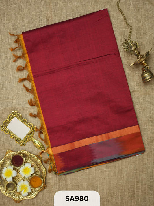 PURE HANDLOOM SILK COTTON SAREE