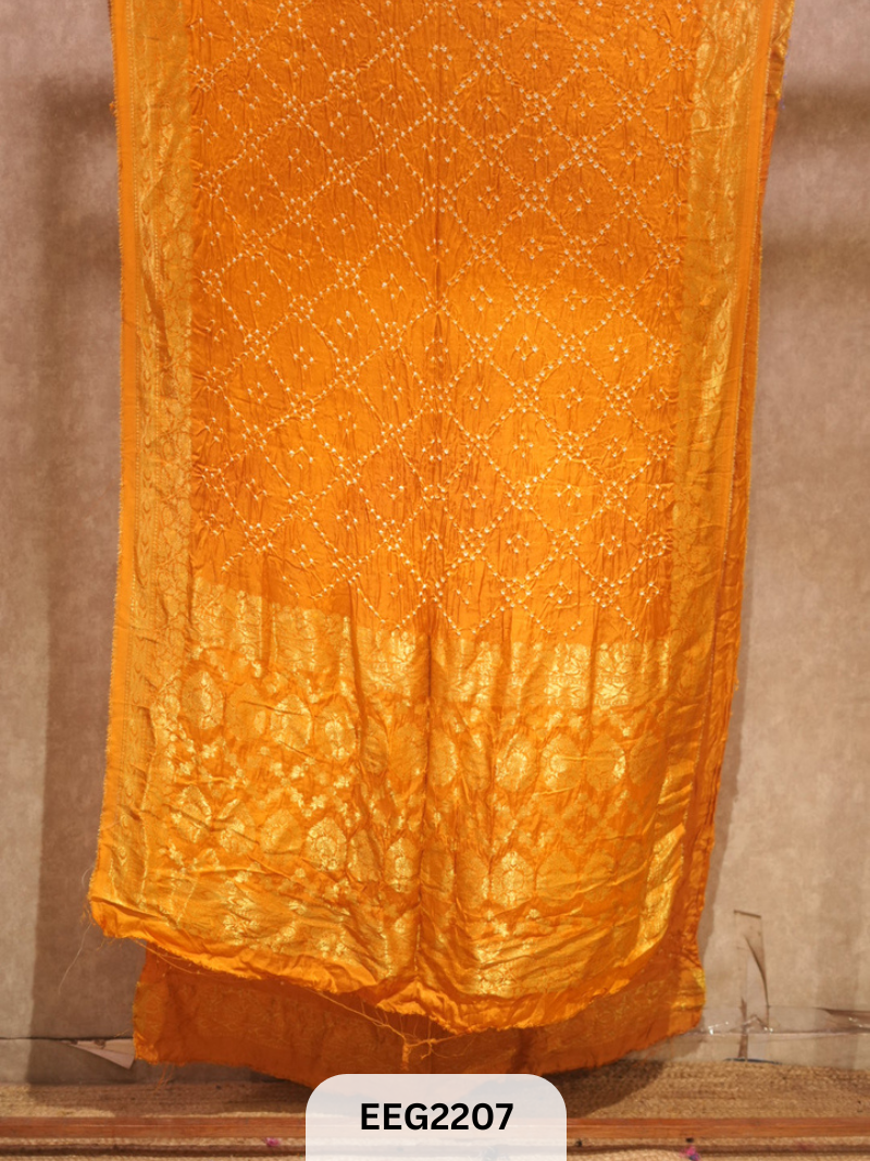 MODAL FUSIOIN SAREE WITH DOLA BORDER - EXCLUSIVE