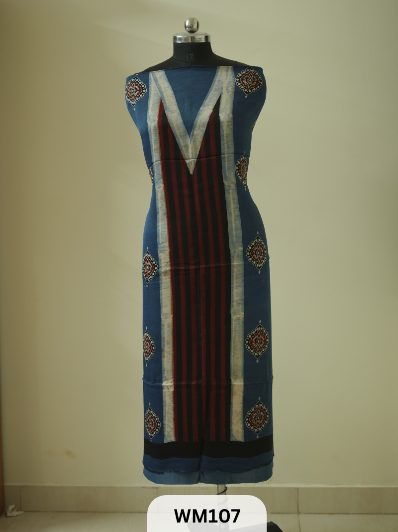 MODAL AJRAKH HANDBLOCK 2.5MTS TOP
