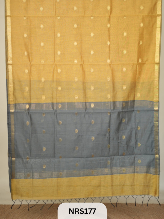 CHANDERI INSPIRED MAHESWARI SAREE