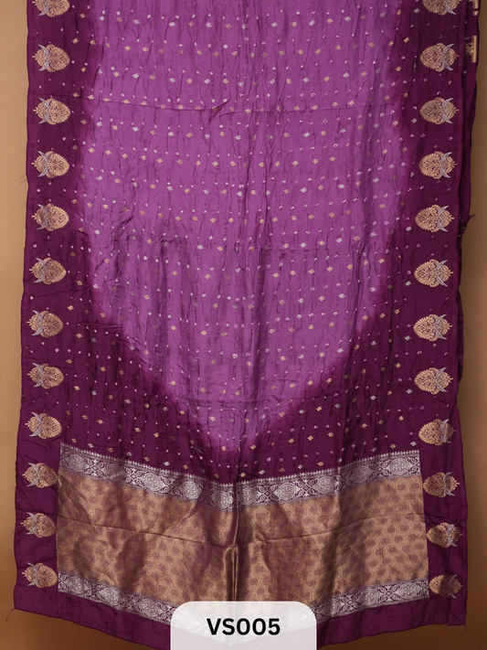 RAW MANGO X BANDHANI SAREE