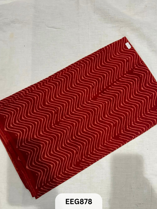 COTTON AJRAKH FABRIC-1MTR